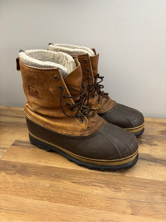 Sorel Other - Sorel Chieftain Heavy Duty Insulated Snow Duck Boots Brown Men’s
